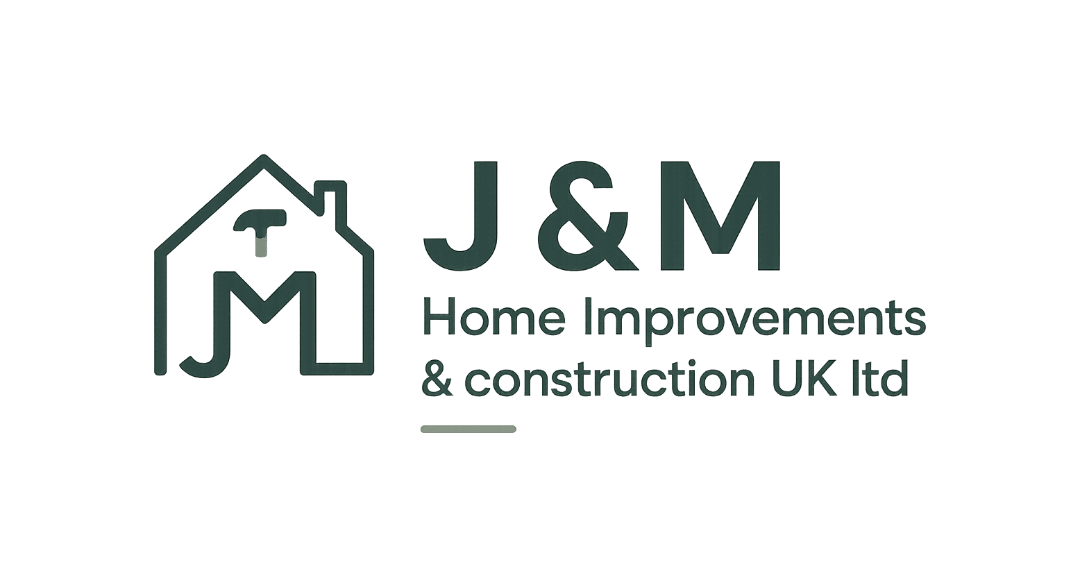 j & m home improvements & construction uk ltd logo upscaled transparent margin 20pct